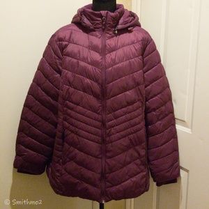 Woven Lightweight Puffer Jacket